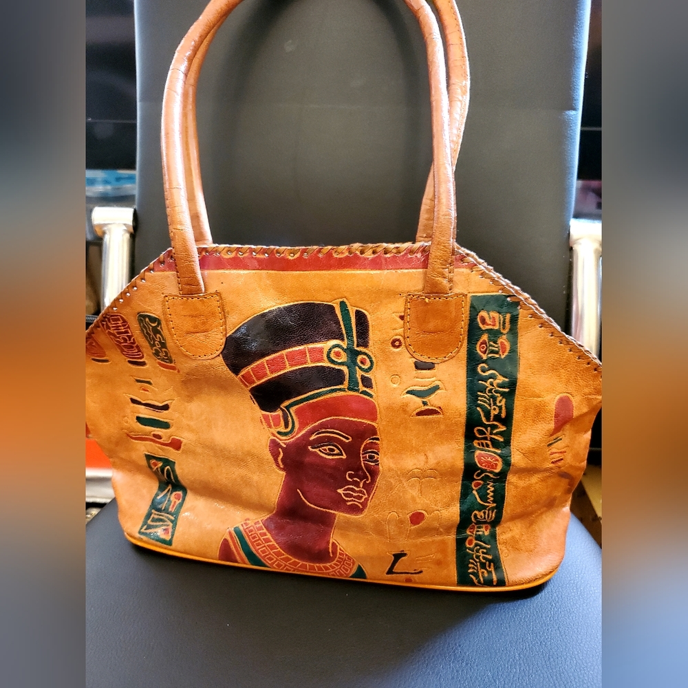 Genuine leather Nefertiti bag